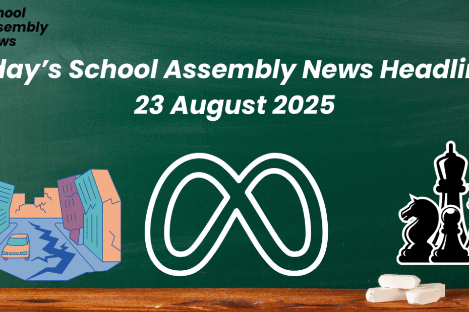 Today’s School Assembly News Headlines 23 August 2025